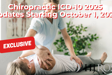 Chiropractic ICD-10 2025 Updates Starting October 1, 2024